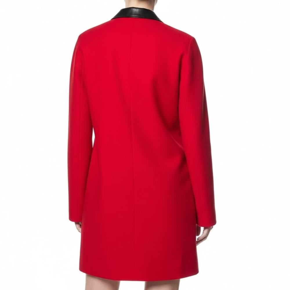 Michael Kors Red Peacoat Made in Italy, XS /US2 - Picture 3 of 14
